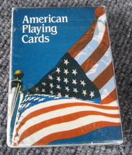 American Playing Cards Made In USA Cincinnati Vintage Sealed + Bonus Deck 33