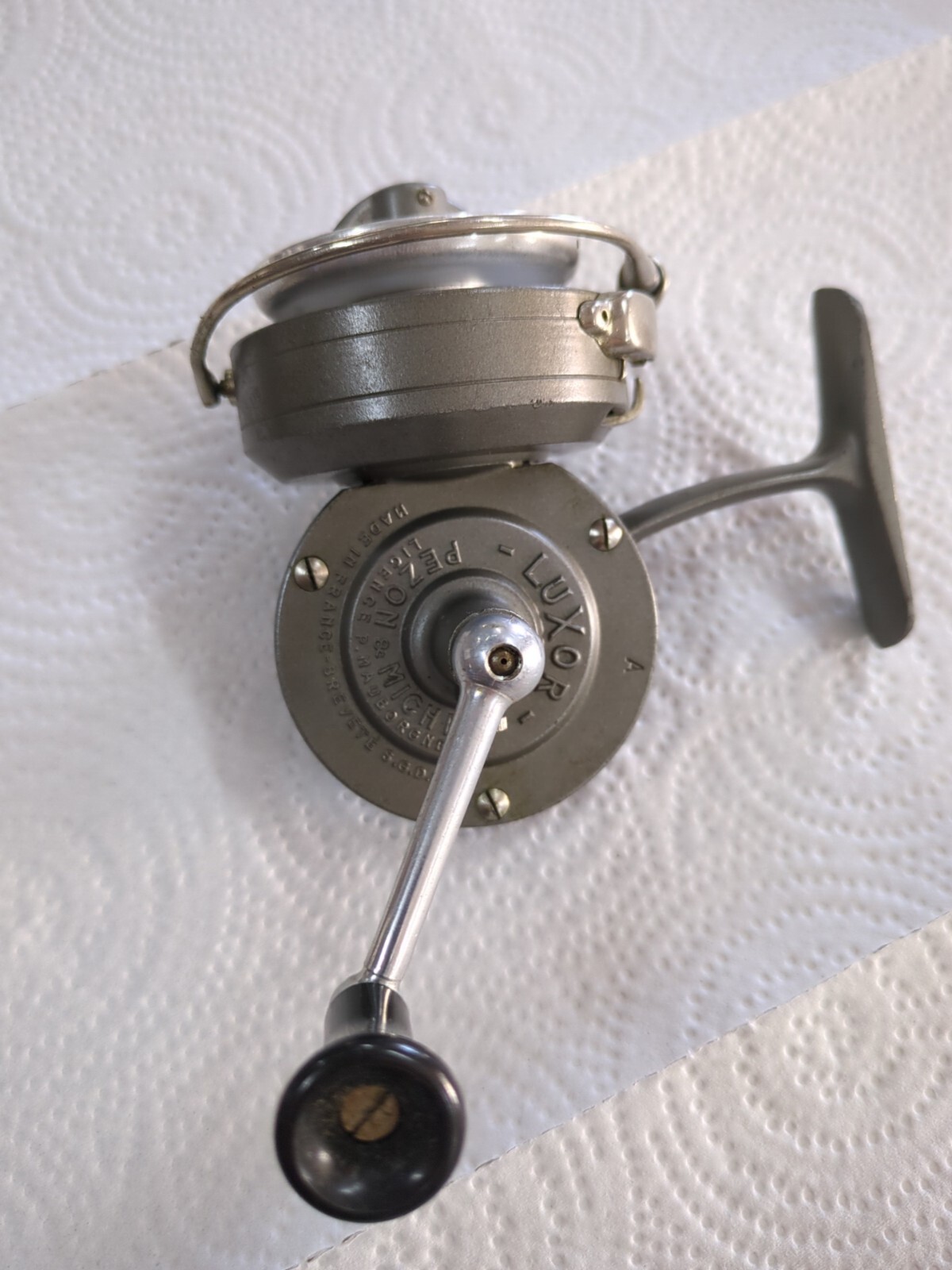 Vintage LUXOR Pezon & Michel Spinning fishing reel Made In France eBay