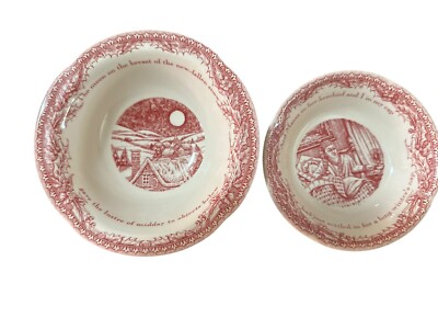 Noble Excellence Twas Night Before Christmas 4 SETS CUPS SAUCERS