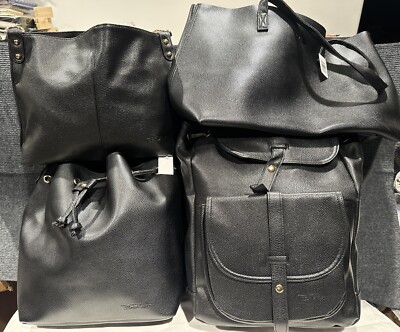 Elegant Black Backpack and Purse Set 4 pieces​ ELLE Travel Compass Backpack & Weekender Set | 2-Piece 32L  main image 3