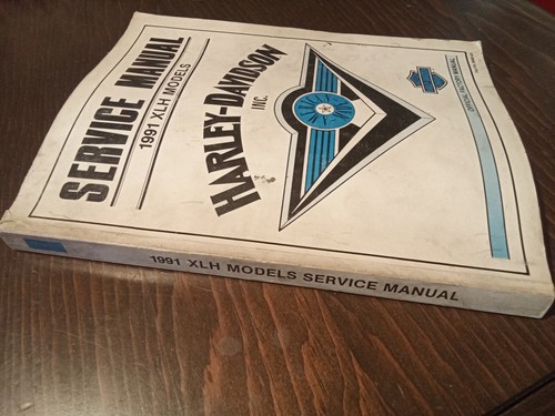 1991 Harley-Davidson XLH Sportster 1200 883 SERVICE Shop Repair MANUAL - Picture 2 of 5