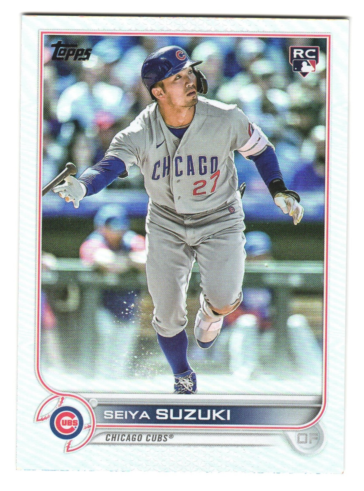 2022 Topps Update #US250 Seiya Suzuki RC RAINBOW FOIL Chicago Cubs