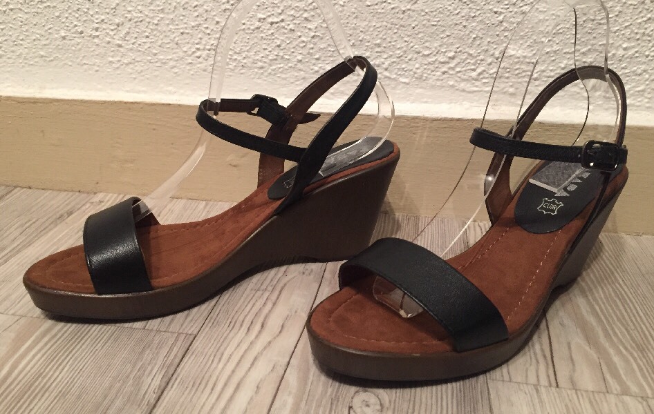 Sandales Nu-pieds Pazapa En Cuir Taupe - Taille 39, Neuves Avec Boîte, Destockage
