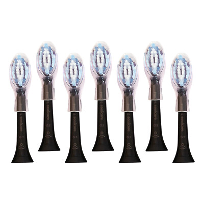 7x Philips Sonicare DiamondClean Smart G3 Gum Care Brush Heads | Black | No Box