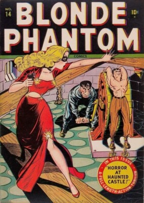 Blonde Phantom #14 Photocopy Comic Book