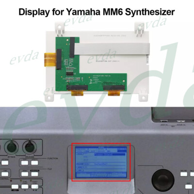 LCD Display Für  Yamaha PSR S500 S550 S650 DGX-520/620/630/640 mm6 mm8
