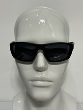 NIB Nike Brazen Boost Matte Black Wraparound Sunglasses 57mm