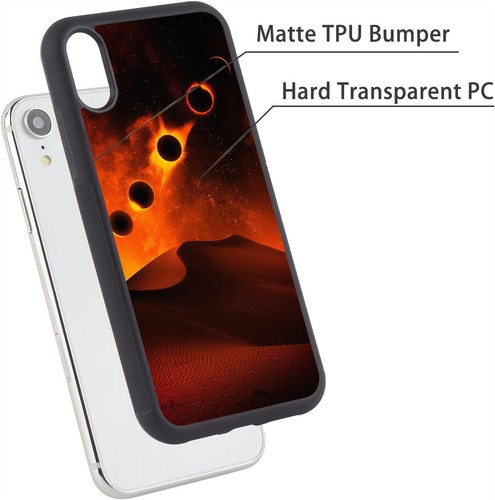 For iPhone X XS 11 12 13 14 15 Pro Max Covers Desert Moon Eclipse - Picture 118 of 240