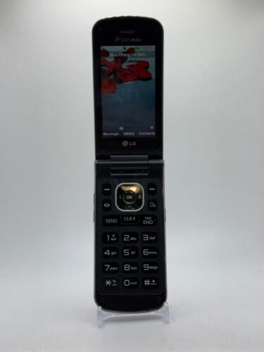 LG UN530 Wine III (U.S Cellular) - Flip Phone - Black - WORKS GREAT!!!