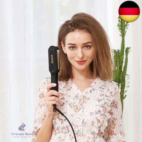 Kreppeisen für die Haare DSHOW Keramik Crimping iron for Hair Glätteisen H - Bild 2 von 13