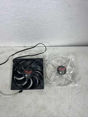 RoseWill Set 2 FanX120mm Computer Case Cooling Fan DF1202512SELN DC12V 0.16A