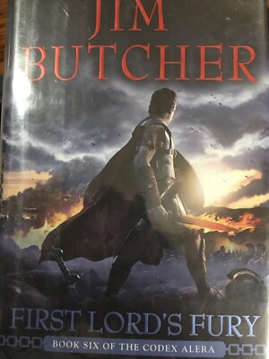 Codex Alera: First Lord's Fury Bk. 6 by Jim Butcher (2009, Hardcover) EX-LIB