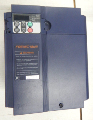 FUJI FRN007E1S-4U FRENIC-MULTI VFD INVERTER 3HP 460V 17.3 amps USED