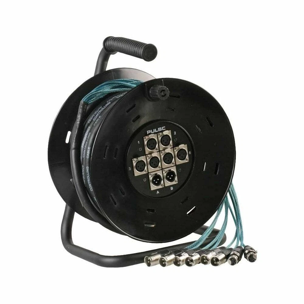 A.H. Cables K8C15P – Cajetín de Escenario 8/0, de 15 metros – dBS