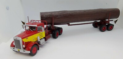 Miniature IXO/Altaya Peterbilt 281 – Semi Transport De Bois, USA Californie, 1/43