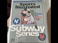 Sports Illustrated 2000 WS The Subway Series Commemorative Issue Yankees Mets