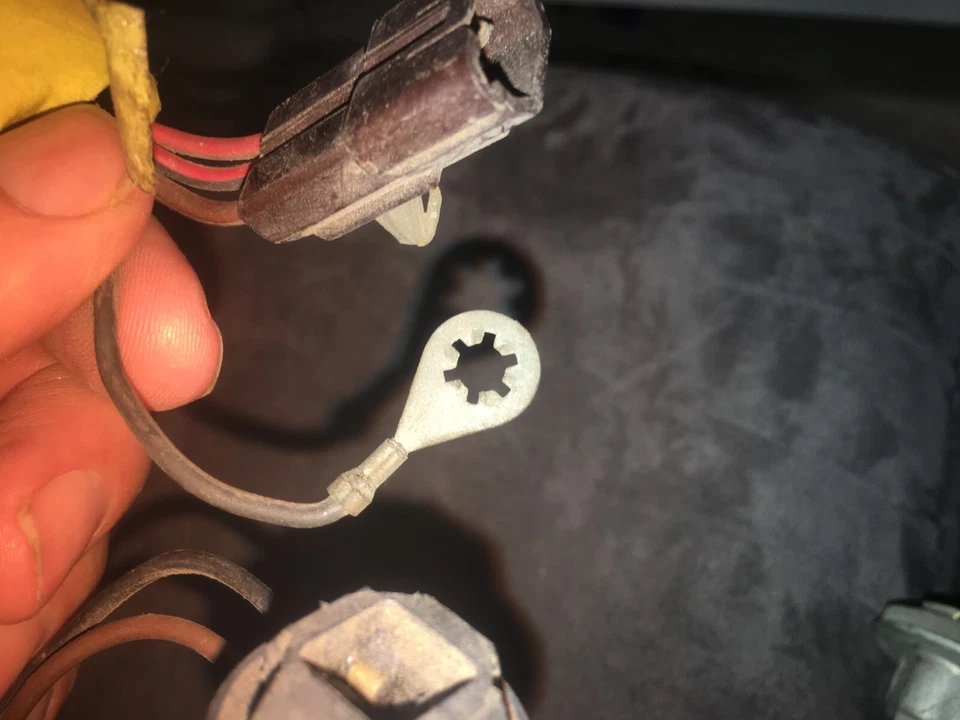 NOS XD Falcon vagón matrícula luz lámpara cable conjunto y enchufes XD 13412 A Foto 4 de 4