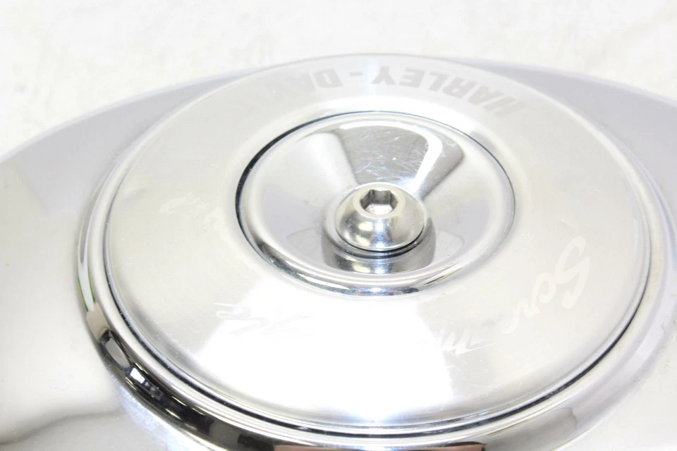 Harley-Davidson Road Glide FLTR 2007 cubierta de filtro de aire cromada OEM Foto 3 de 4