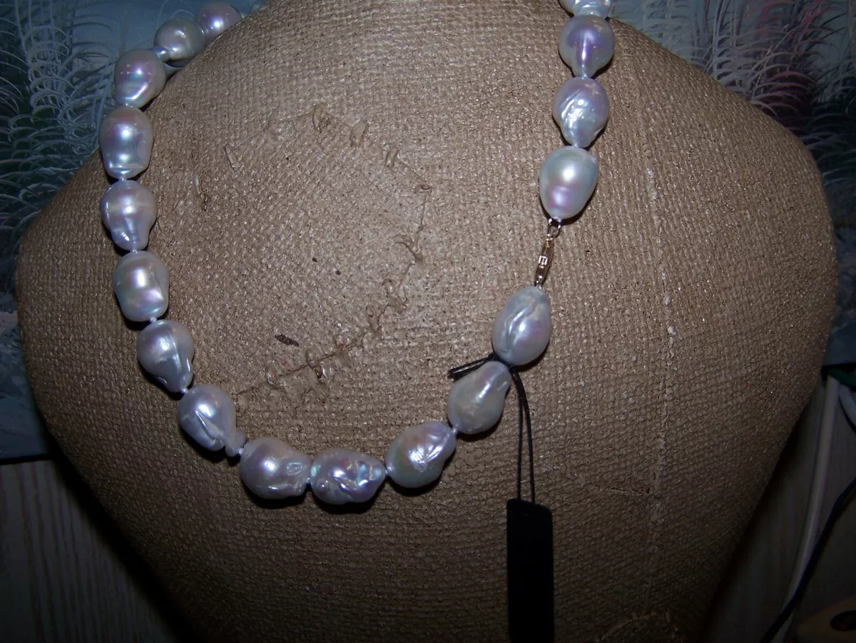 Chanel pearl necklace, Luxury, Accessories on Carousell