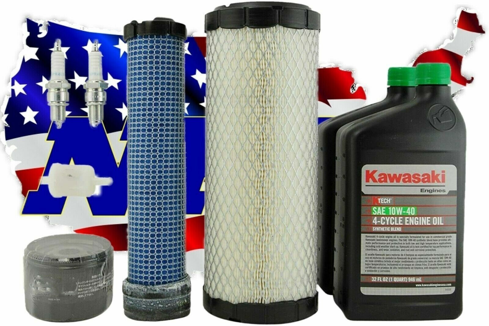 Tune Up Kit FOR KAWSAKI 999696409 FX730V, FX691V, FX651V eBay