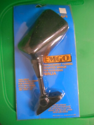 NOS Emgo Left Side Mirror Kawaski 1984-1986 ZX900 20-29661 | eBay
