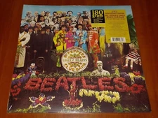 THE BEATLES SGT PEPPER'S LP 2017 ANNIVERSARY MARTIN STEREO MIX 180g US PRESS New