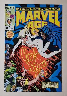 MARVEL Marvel Age Magazine #6 (1983, Cloak & Dagger)