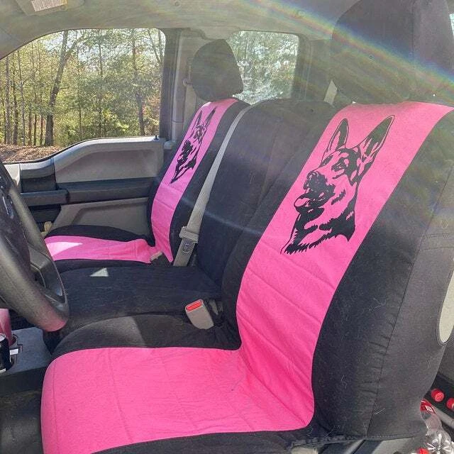 Duas capas de assento de carro dianteiras se encaixam em modelos selecionados da Toyota design Chihuahua  - Imagem 2 de 2