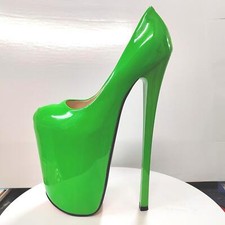 22CM Womens Stiletto Platform Super High Heels Slip On Nightclub Shoes 48/49/50