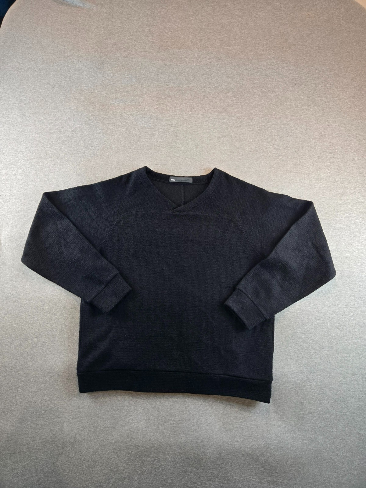 Son of The Cheese x DC Shoe Co Sweater Mens XL Black DCBA Wool Blend Japan RARE