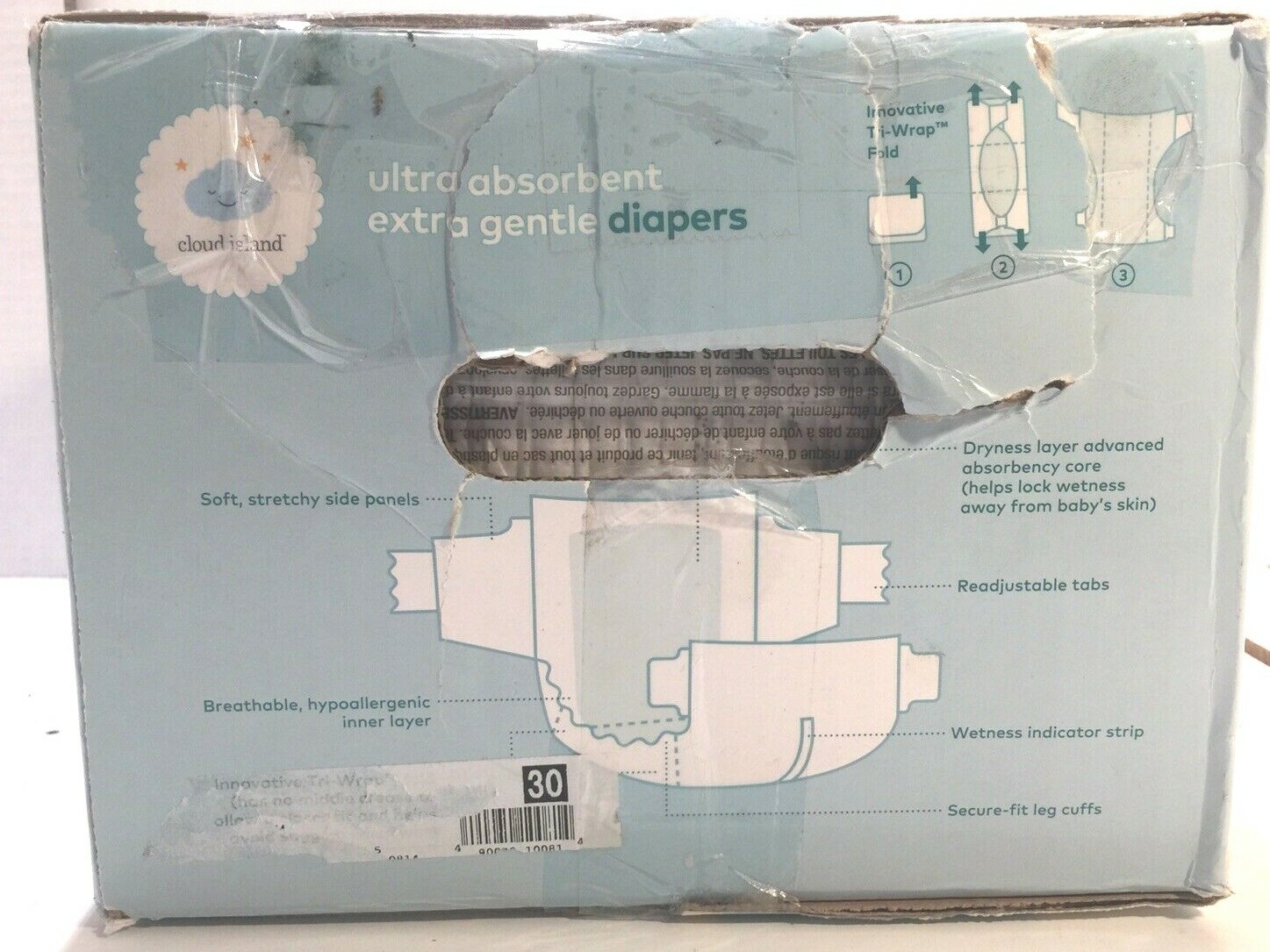 cloud island diapers size 1
