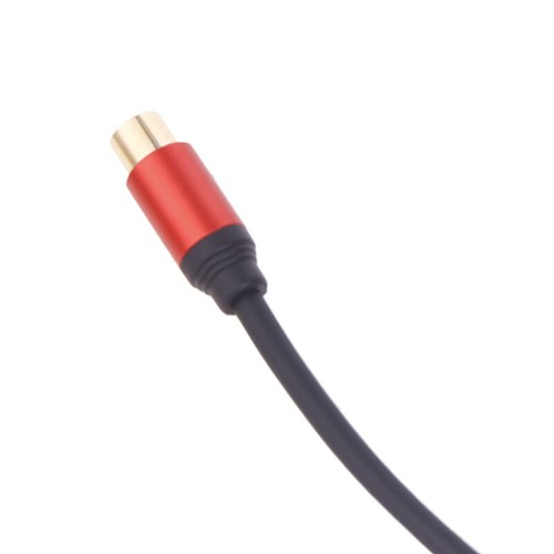 Speaker Wire RCA Female Plug Adapter Connector To Bare Wire Open End Audio Ca Y2 - Afbeelding 5 van 14