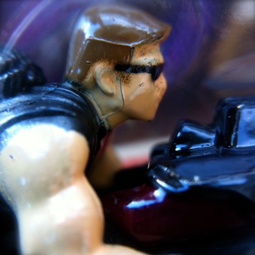 Hot Wheels MARVEL Avengers HAWKEYE Diecast Motorbike AGE OF ULTRON MOTOS Barton - Imagen 5 de 12