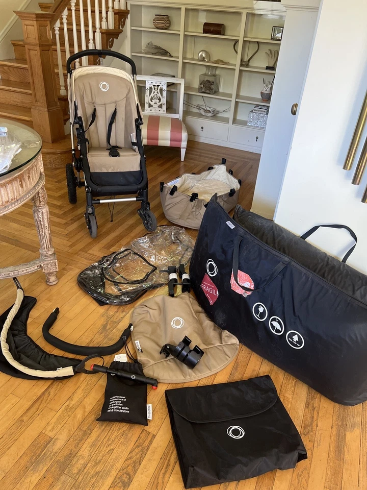 Bugaboo Frog Stroller, bassinet, accessories, Stroller Travel Case - Image 4 of 4