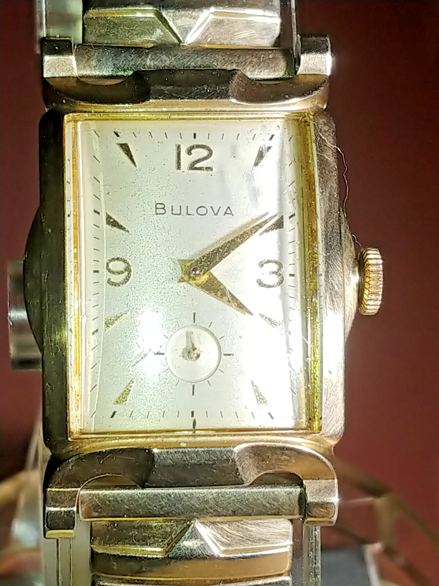 【1940s】BULOVA スモセコ OH済 ヴィンテージ腕時計 BULOVA / ブローバ】Small second Kakukin（ヴィンテージ