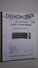 Denon pma-980r manuale di servizio libro riparazione originale amplificatore stereo