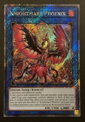 Knightmare Phönix - RA03-DE042 - Platimun Secret Rare - 1. Auflage - YuGiOh
