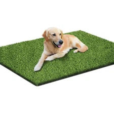 Puppy Dog Pet Potty Training Pee Pad Mat Tray Grass House Toilet Indoor Grass