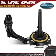 Engine Oil Level Sensor w/ 3-Blade for BMW 528i E39 1997-1998 2.8L 12617508002