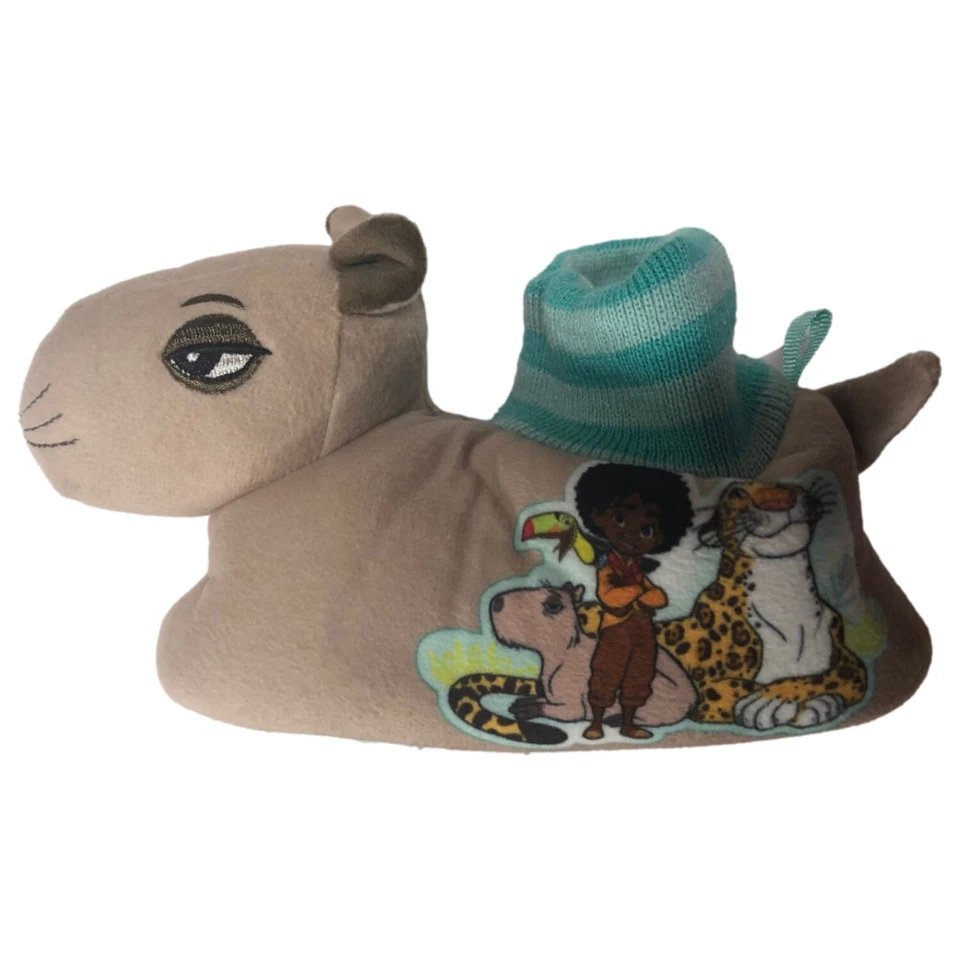 Zapatillas de casa Encanto para niñas pequeñas guepardo e hipopótamo Foto 2 de 3