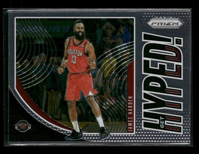 James Harden 2019-20 Panini Prizm #5 Get Hyped!