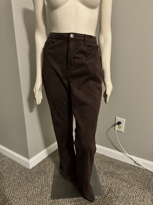 Westbound Boot Cut Mid Rise Stretch Soft Tummy Control Brown NWT Pants Size  16