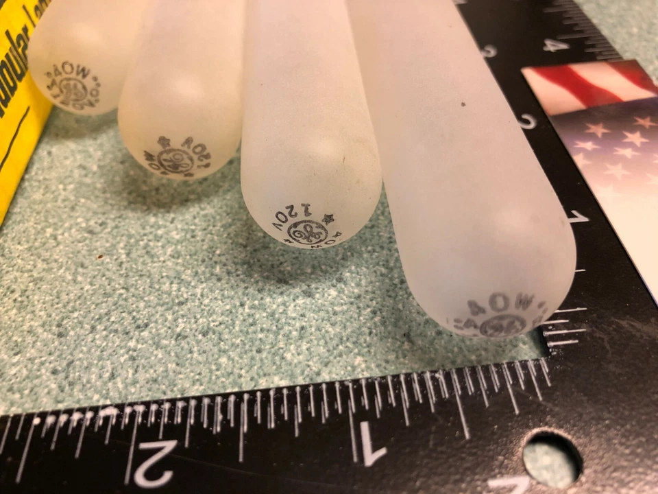 4 new USA Picture Light Bulb 40w GE 15742 FROST 40 watt T6.5 appliance 40T6.5 - Image 3 of 4