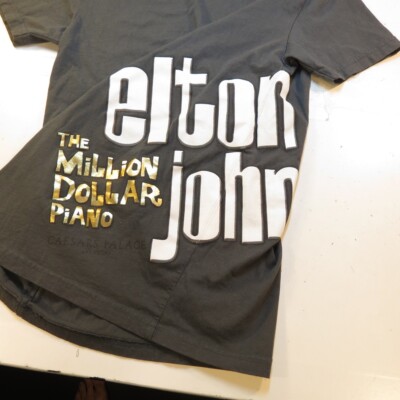 Elton John The Million Dollar Piano Tシャツ ELTON JOHN MILLION DOLLAR PIANO CAESARS PALACE LAS VEGAS CONCERT