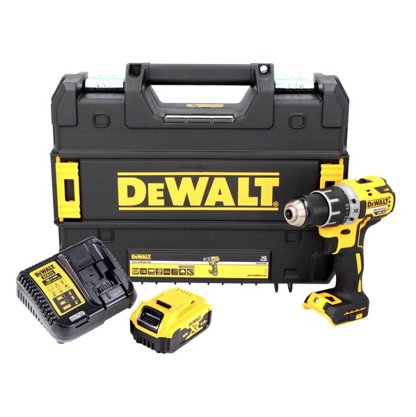 Dewalt Dcd 791 P1 Akku Bohrschrauber 18 V 70 Nm Brushless + 1X Akku 5 Ah + Lader-image