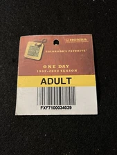 WINTER PARK 1999-2000 Ski Lift Ticket COLORADO Resort Souvenir Travel