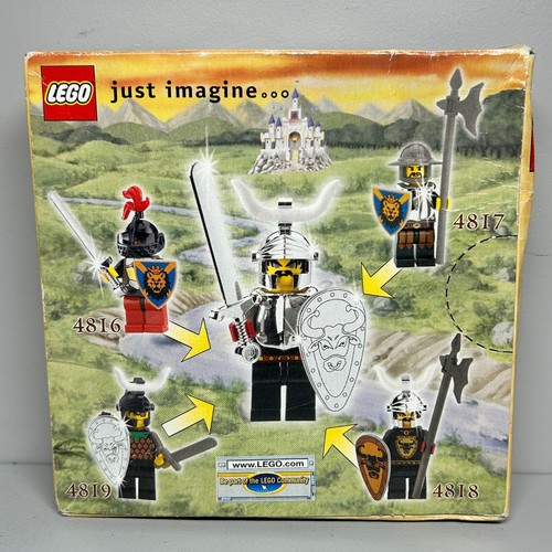 LEGO Castle Knights Kingdom Set 4816 Catapulta del Cavaliere SIGILLATO/NON APERTO - Foto 2 di 18