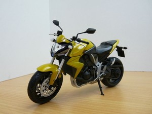 moto honda jaune