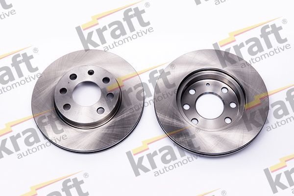 2X Kraft 6041680 Bremsscheibe FüR Opel-image