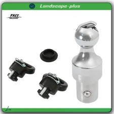 60638 Gooseneck Ball & Safety Chain Anchor Kit 2-5/16" 38000 lbs For Puck System